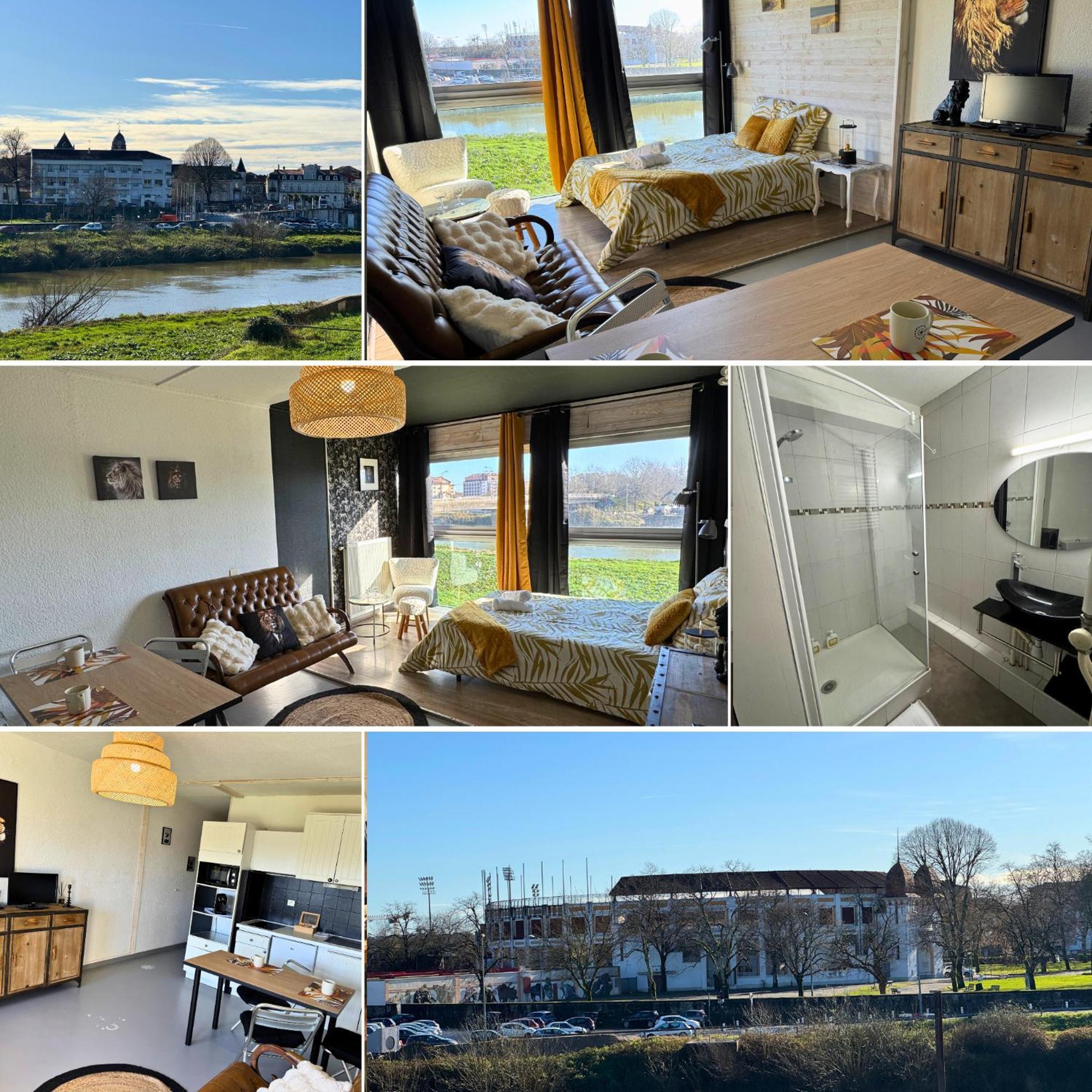 Apartamento Majestic - Wifi - Parking - Vue Dax Exterior foto